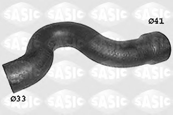Шланг радиатора SASIC SWH6736