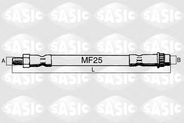 Тормозной шланг SASIC SBH4089