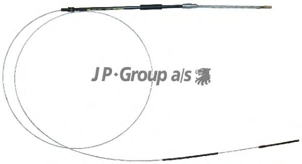 Трос ручника JP GROUP 8170301300