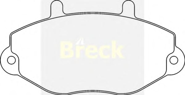Тормозные колодки BRECK 21469 00 701 00