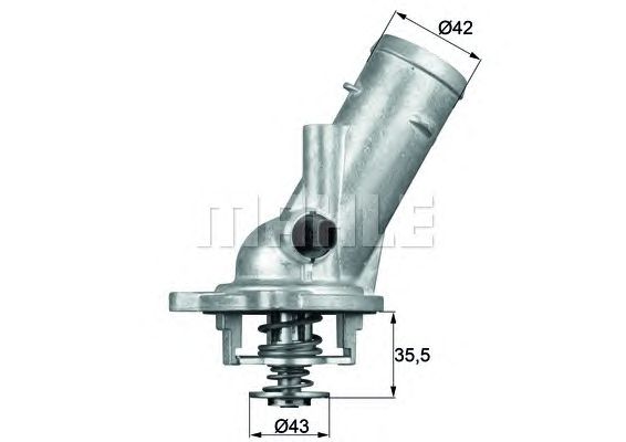 Термостат MAHLE ORIGINAL TM 10 87