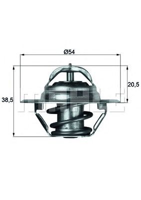 Термостат MAHLE ORIGINAL TX 3 83D