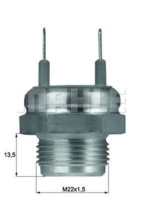 Датчик включения вентилятора MAHLE ORIGINAL TSW 10D