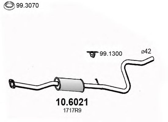 Резонатор ASSO 10.6021
