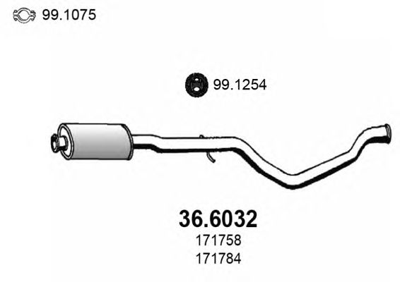Резонатор ASSO 36.6032