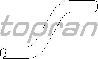 Шланг радіатора TOPRAN 102 713