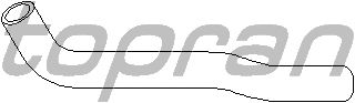 Шланг радиатора TOPRAN 101 452