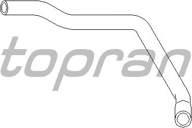 Шланг радиатора TOPRAN 103 538