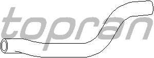 Шланг радіатора TOPRAN 102 872