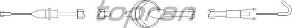 Система управления ручки двери TOPRAN 109 450
