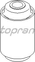 Втулка, листова ресора TOPRAN 301 459