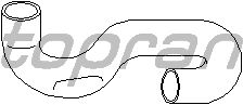 Шланг радиатора TOPRAN 206 704
