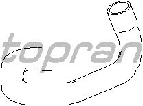 Шланг радиатора TOPRAN 207 403