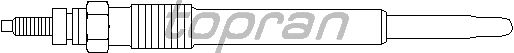 Свеча накала TOPRAN 720 277