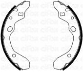 Тормозные колодки CIFAM 153-210