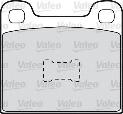 Тормозные колодки VALEO 598099