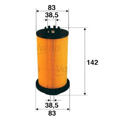 Топливный фильтр VALEO 587909