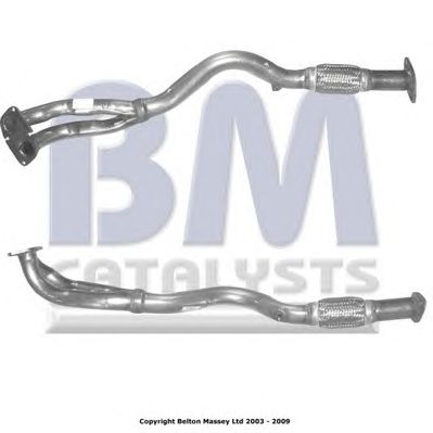Труба выхлопного газа BM CATALYSTS BM70301