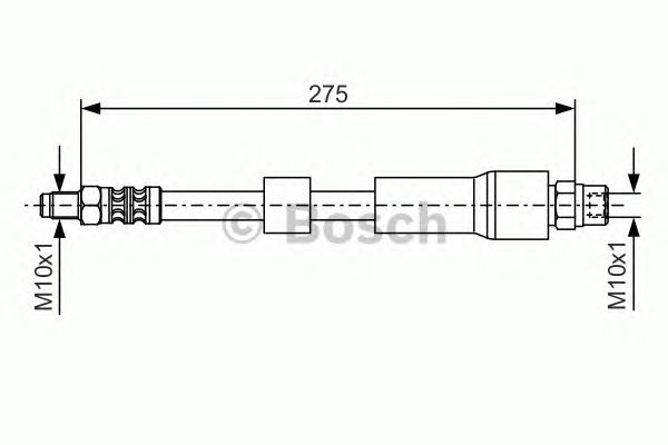 Тормозной шланг BOSCH 1 987 476 174