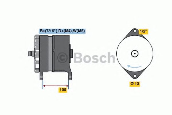 Генератор BOSCH 0 120 468 054