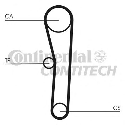 Ремінь ГРМ CONTITECH CT562