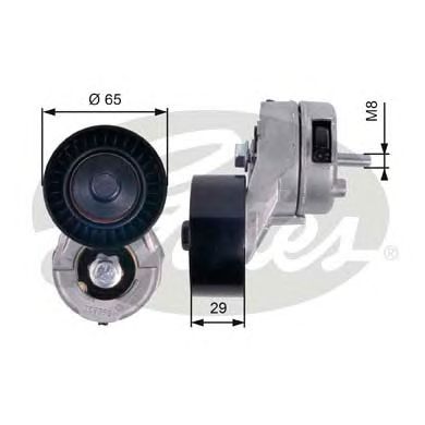Натяжной ролик поликлинового ремня GATES T38356