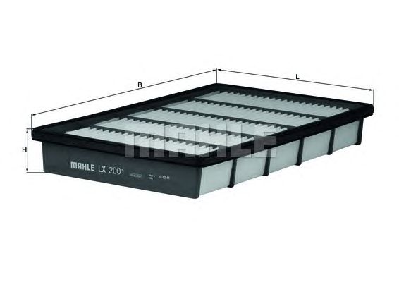 Воздушный фильтр KNECHT LX 2001