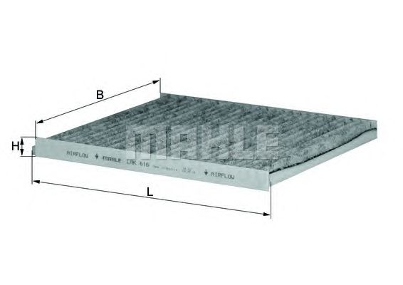 Фильтр салона KNECHT LAK 616