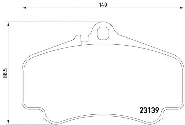 Тормозные колодки TEXTAR 2313901