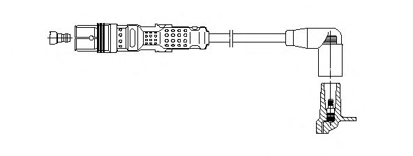 Высоковольтный провод BREMI 1A02/70