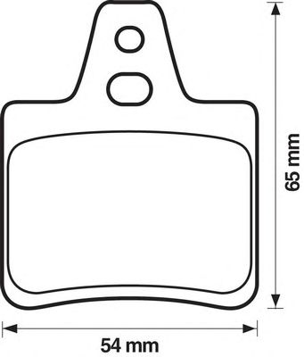 Тормозные колодки BENDIX 571363B