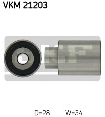 Направляющий / паразитный ролик ремня ГРМ SKF VKM 21203
