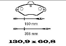 Тормозные колодки FTE BL1358A2