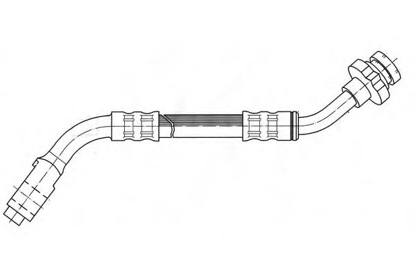 Тормозной шланг FERODO FHY2348