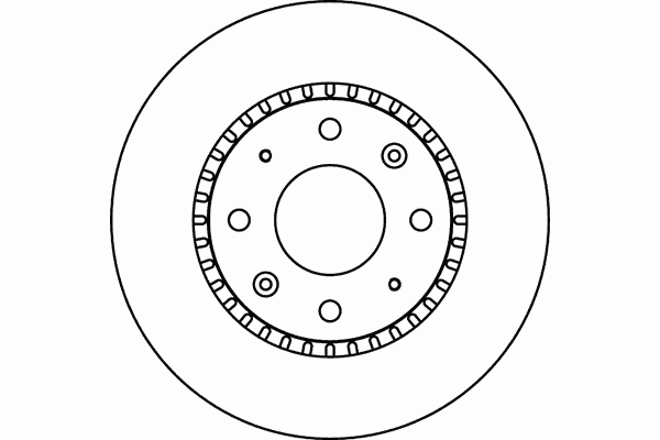 Гальмівний диск MINTEX MDC1768