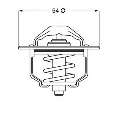 Термостат WAHLER 3103.79