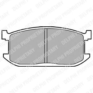 Тормозные колодки DELPHI LP234