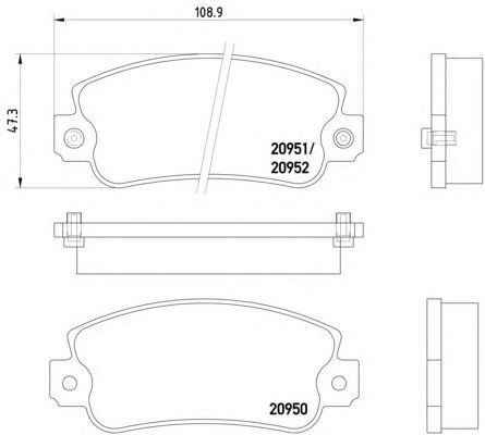 Тормозные колодки HELLA 8DB 355 007-121