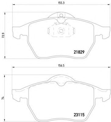 Тормозные колодки HELLA 8DB 355 007-771