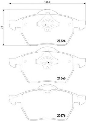 Тормозные колодки HELLA 8DB 355 007-881