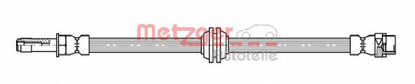 Тормозной шланг METZGER 4114072