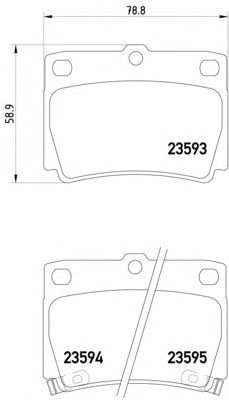 Тормозные колодки HELLA 8DB 355 009-501