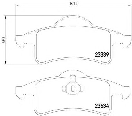 Тормозные колодки HELLA 8DB 355 009-891