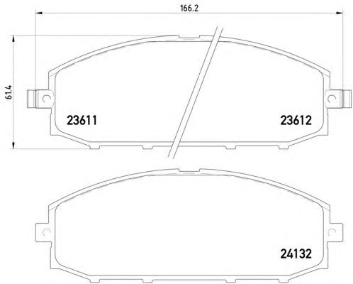Тормозные колодки HELLA 8DB 355 010-511