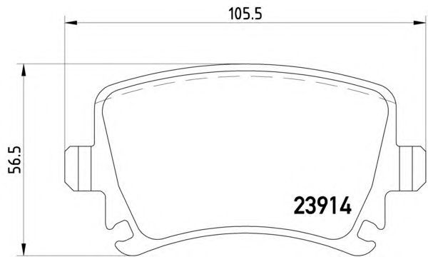 Тормозные колодки HELLA 8DB 355 010-601