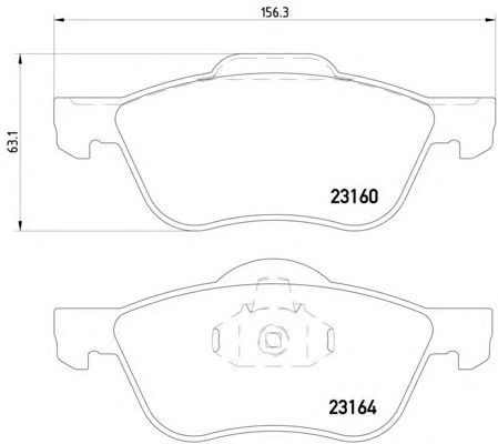 Тормозные колодки HELLA 8DB 355 010-911