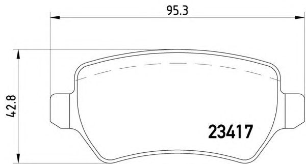 Гальмівні колодки HELLA 8DB 355 011-361