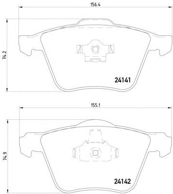 Тормозные колодки HELLA 8DB 355 011-721