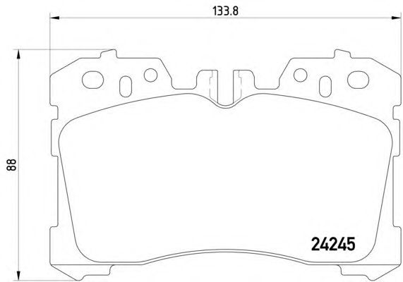Тормозные колодки HELLA 8DB 355 006-661