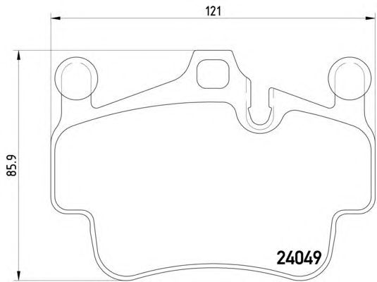Тормозные колодки HELLA 8DB 355 014-161